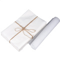 Pure white customized logo clothing zipper head wrapping tissue paper custom